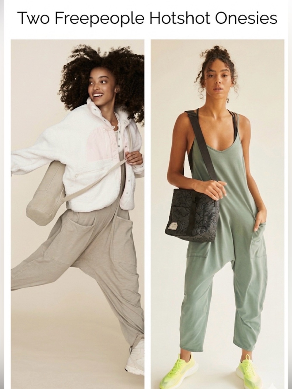 TWO Freepeople Hotshot Onesies